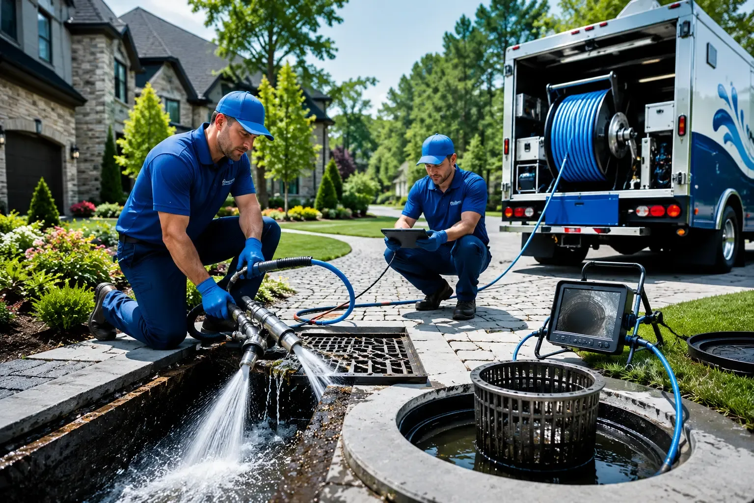 Local outdoor drain cleaning professionals in Woodbine, KY